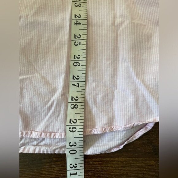 J Crew Shirt Mens L Pink Ludlow Button Up 120s 2 Ply Long Sleeve Cotton/Linen - Picture 7 of 8